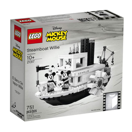 乐高迪士尼米奇威利号汽船 商品图0