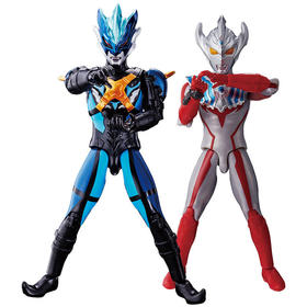 万代 Bandai奥特超可动系列 泰迦奥特曼VS托雷基亚奥特曼21913