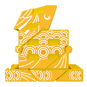 万代Bandai Q变萌字-鱼BANC71014