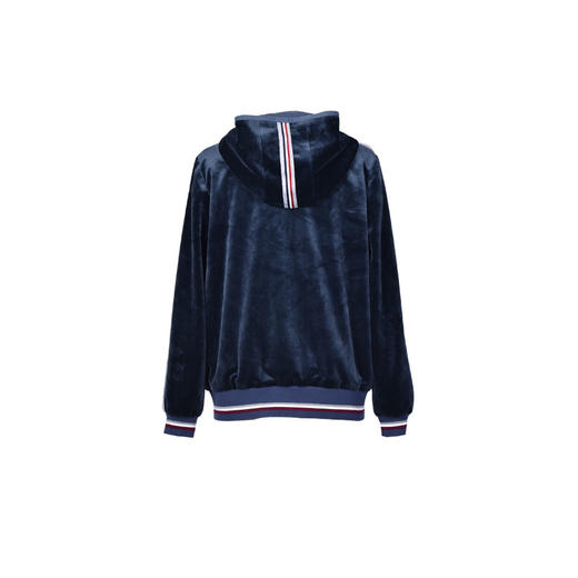 圣三利女装  时尚运动丝绒连帽外套SL121A18 商品图3