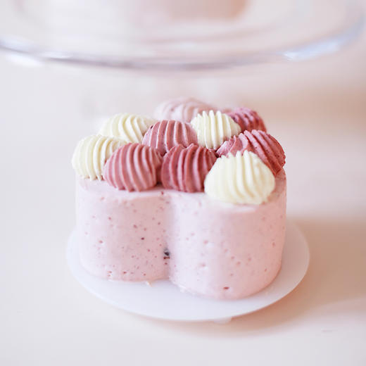 「粉色云朵」红豆白巧蛋糕 商品图2