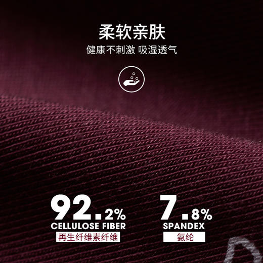 雅黛丽内裤男士青年平角柔软舒适亲肤中腰印花四角内裤男 商品图2