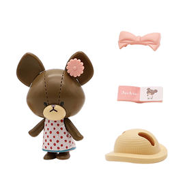 万代Bandai 小熊学校拼装模型-小熊杰琪套装BANC15360