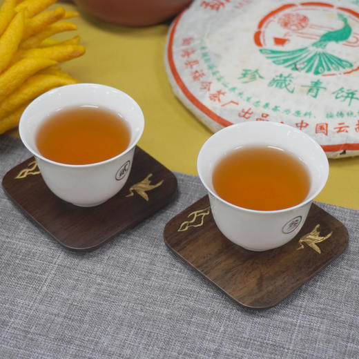 2008年福今珍藏青饼正春茶 经典老福今珍藏茶品标杆代表茶 商品图12