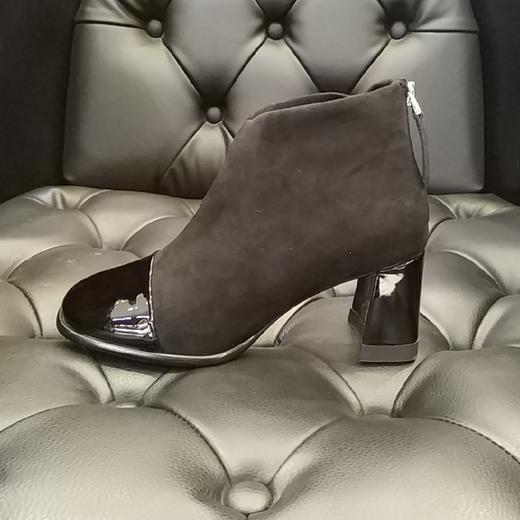 lfgj  jeans  AR802 春季性感魅惑拼接跟鞋 商品图0