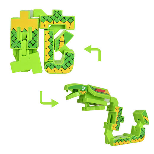 万代Bandai Q变萌字-奇妙森林套装（虎，豹，熊，蛇，羊）BANC71019 商品图4