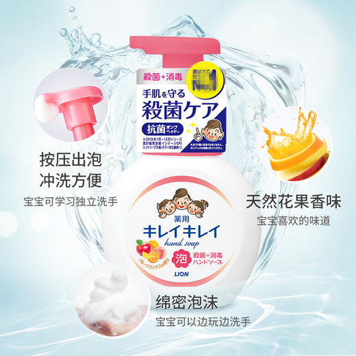 日本 狮王 泡沫洗手液 250ml 新旧包装随机 商品图1