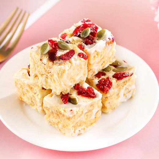 【XG味道】网红零食 蔓越莓雪花酥 多口味手工糕点休闲零食 商品图1