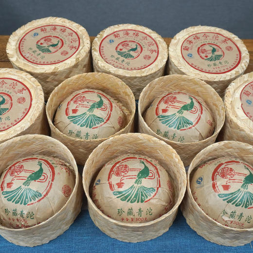 2011年福今珍藏沱500克一沱 经典珍藏老福今珍藏沱生茶 商品图1