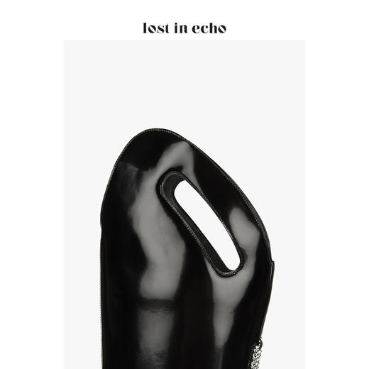 【微瑕疵不退不换】lost in echo x ZHANGJIAYI 设计师 爱心骑士西部靴 商品图4