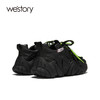 westory老爹鞋女2021春季新款小牛皮厚底增高运动鞋潮W21AM52851 商品缩略图2