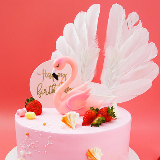天使之翼蛋糕-1磅138元/2磅188元/3磅238元/ 4磅288元(天津）由于配送过程中配件容易倾 斜,收到蛋糕后,蛋糕的装饰配件需自己DY 商品图1