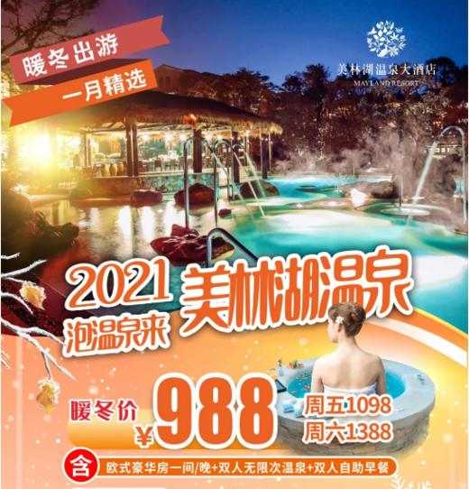 【盛年新春酒店】花都·美林湖温泉大酒店|特色套餐任你选择 商品图0
