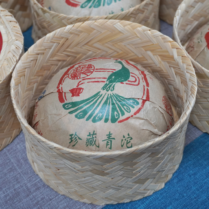 2011年福今珍藏沱500克一沱 经典珍藏老福今珍藏沱生茶