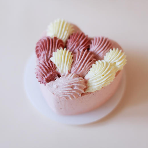 「粉色云朵」红豆白巧蛋糕 商品图3