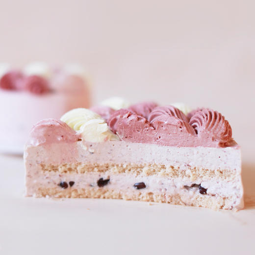 「粉色云朵」红豆白巧蛋糕 商品图4