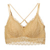 美季美优W152B02复古蕾丝美背吊带无钢圈三角杯文胸 商品缩略图4