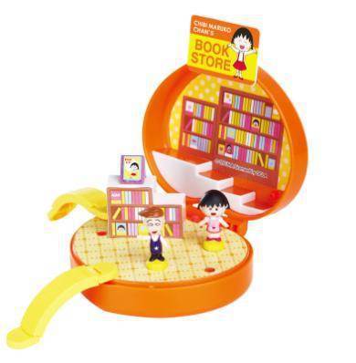 万代Bandai 小丸子口袋随身屋系列-书店BANC33004 商品图0