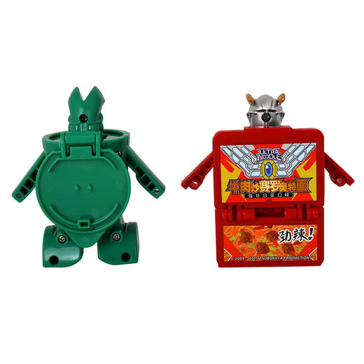 万代Bandai 牛肉炒赛罗奥特面（强壮日冕口味）拼香菇炖巴尔坦面BANC07330-1 商品图3