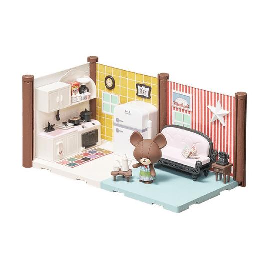 万代 Bandai小熊学校拼装模型-厨房和饭厅套装15364 商品图0