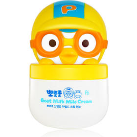 PORORO啵乐乐 儿童山羊奶面霜 60G 宝露露 韩国