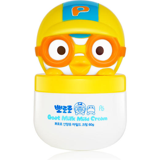 PORORO啵乐乐 儿童山羊奶面霜 60G 宝露露 韩国 商品图0