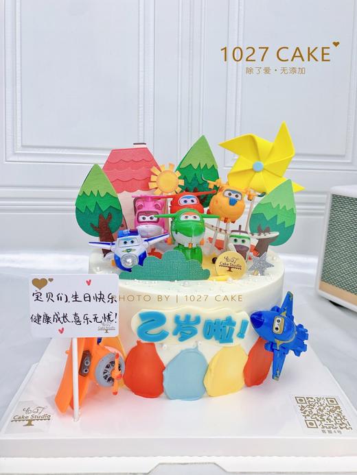 1027CAKE | 飞机主题 超级飞侠 缤纷 商品图0