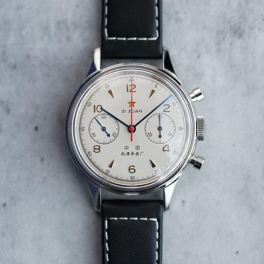 海鸥D304航空计时飞行员手动机械码表1963限量版皮带复古NATO 商品图1