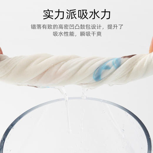 全棉纱布五条装精梳高密口水巾5条装小方巾 商品图6