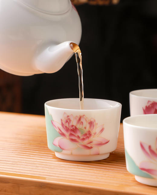 吉祥和合茶具套杯（五头T花） 商品图6