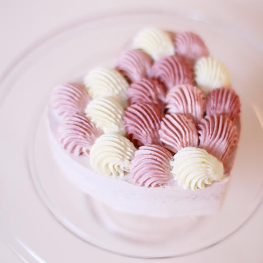 「粉色云朵」红豆白巧蛋糕 商品图1
