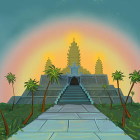 79.火火兔姐姐讲西游记-西天极乐世界：灵山取真经