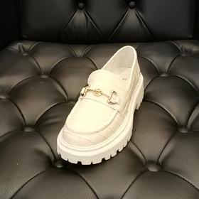 lfgj jeans BR402 春季中性复古乐福鞋