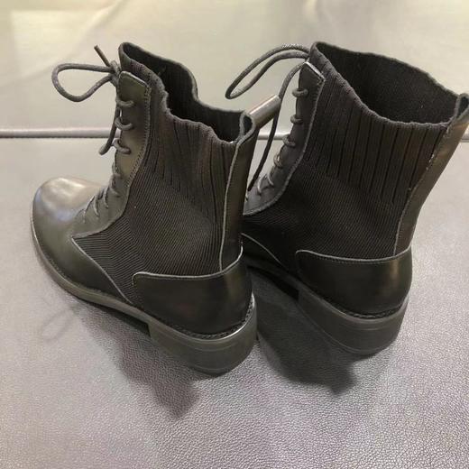 lfgj jeans BA104 英伦风百搭潮靴弹力袜靴 商品图3