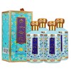【推荐】赤水荷花  珐琅彩 酱香型（蓝4瓶+黄4瓶）53度300ml 商品缩略图1