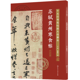 十大行书名帖放大临摹本——苏轼黄州寒食帖