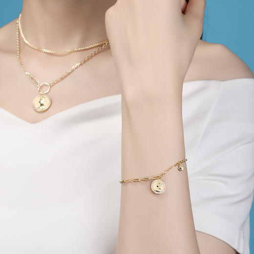 大英博物馆官方维多利亚女王币系列首饰项链手链耳钉创意时尚礼物 商品图3