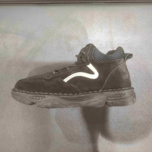 lfgj jeans BF902 磨砂皮高帮潮流时尚百搭休闲女鞋 商品图4