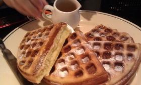 现烤巧克力松饼