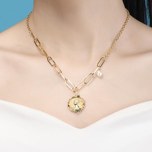 大英博物馆官方维多利亚女王币系列首饰项链手链耳钉创意时尚礼物 商品图2