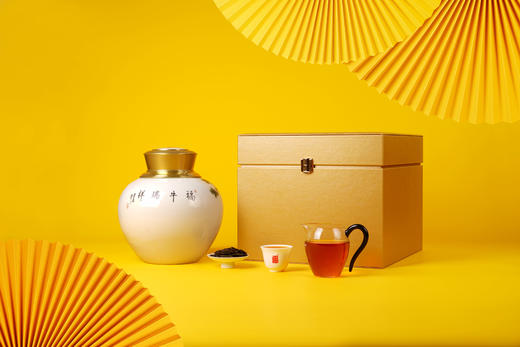 八马信记号| 普洱生茶 信记号福牛瑞祥（256克/32袋）C1385 商品图1