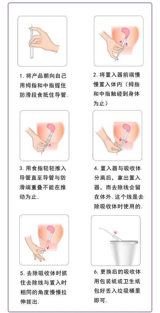 tempo 棉条卫生巾（普通量型）8P【中】   商品图8