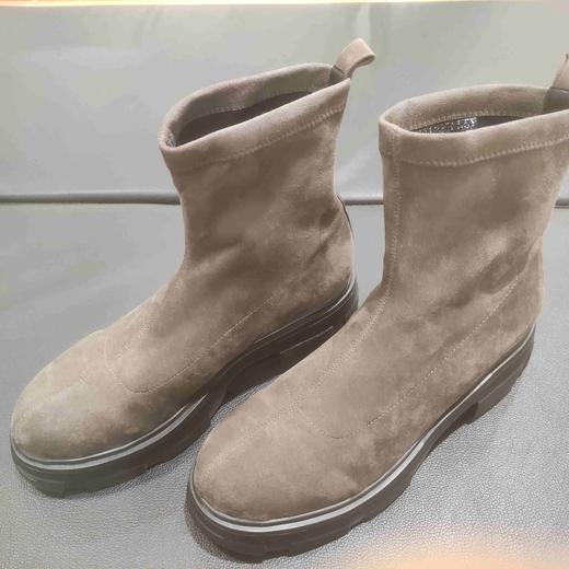 lfgj jeans AH804新款绒面弹力靴厚底松糕女靴 商品图5