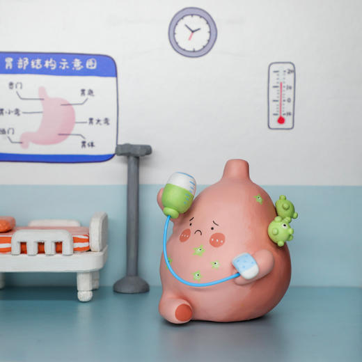 乱造『输液的七口 』 ｜软陶手办 商品图2