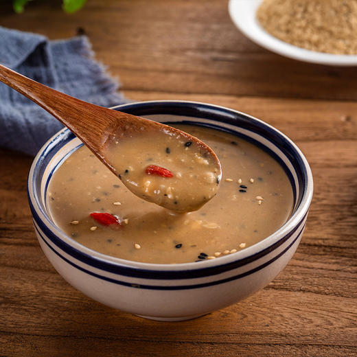 【清真美食】德富祥400g牛骨髓油茶，坚果籽仁(咸油茶），会员享9.5折（除特价、秒杀外），陕西特产清真美食，早餐代餐必备，陕西特产清真美食，早餐代餐必备 商品图1