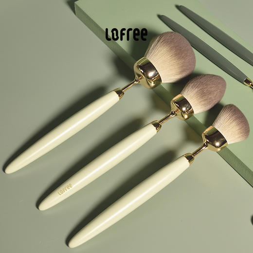 LOFREE/洛斐 MN103 尾巴化妆刷 国色春光 商品图4