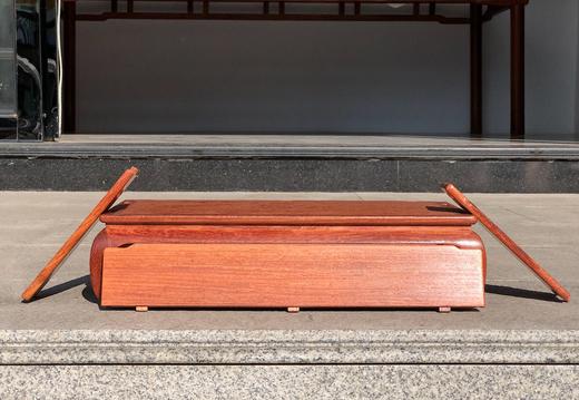 红桥红  家具严选  缅甸花梨（大果紫檀）  【可拆装 迷你版罗汉床】 商品图7