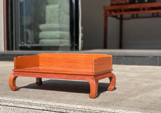 红桥红  家具严选  缅甸花梨（大果紫檀）  【可拆装 迷你版罗汉床】 商品图2