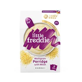 Little freddie小皮 小米谷物粉 婴幼儿谷类辅助食品 160g*3