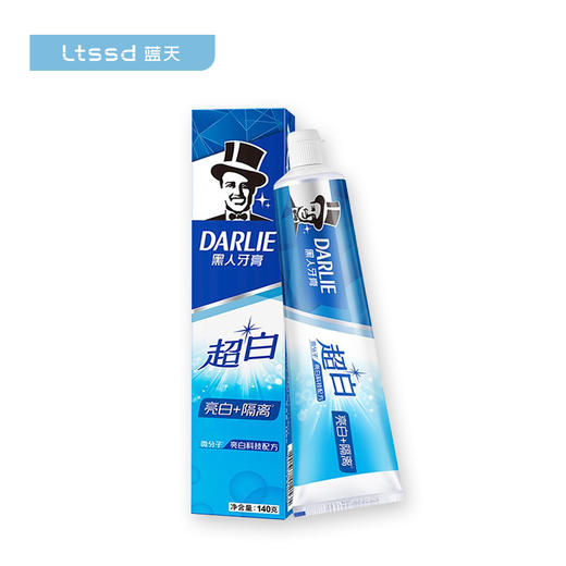 黑人超白牙膏（20048747）140g【20048747】 商品图0